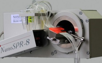 NanoSPR8 481 – Eight Channel Electrochemical Surface Plasmon Resonance Spectrometer