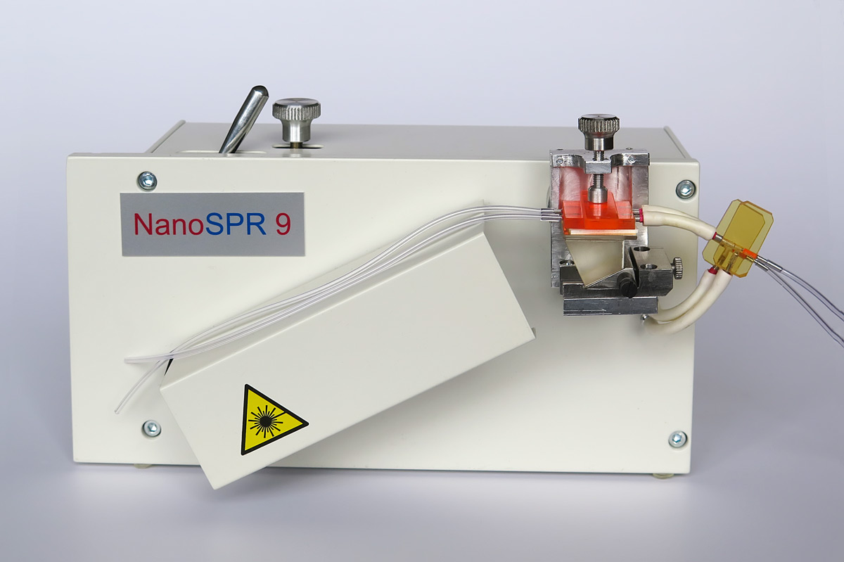 NanoSPR9 Dual Channel Electrochemical Surface Plasmon Resonance Spectrometer